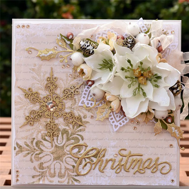 

DiyArts Lily Flower Frame Metal Cutting Dies New 2019 for Craft Dies Scrapbooking Decor Dies for Card Making DIY Album Embossing