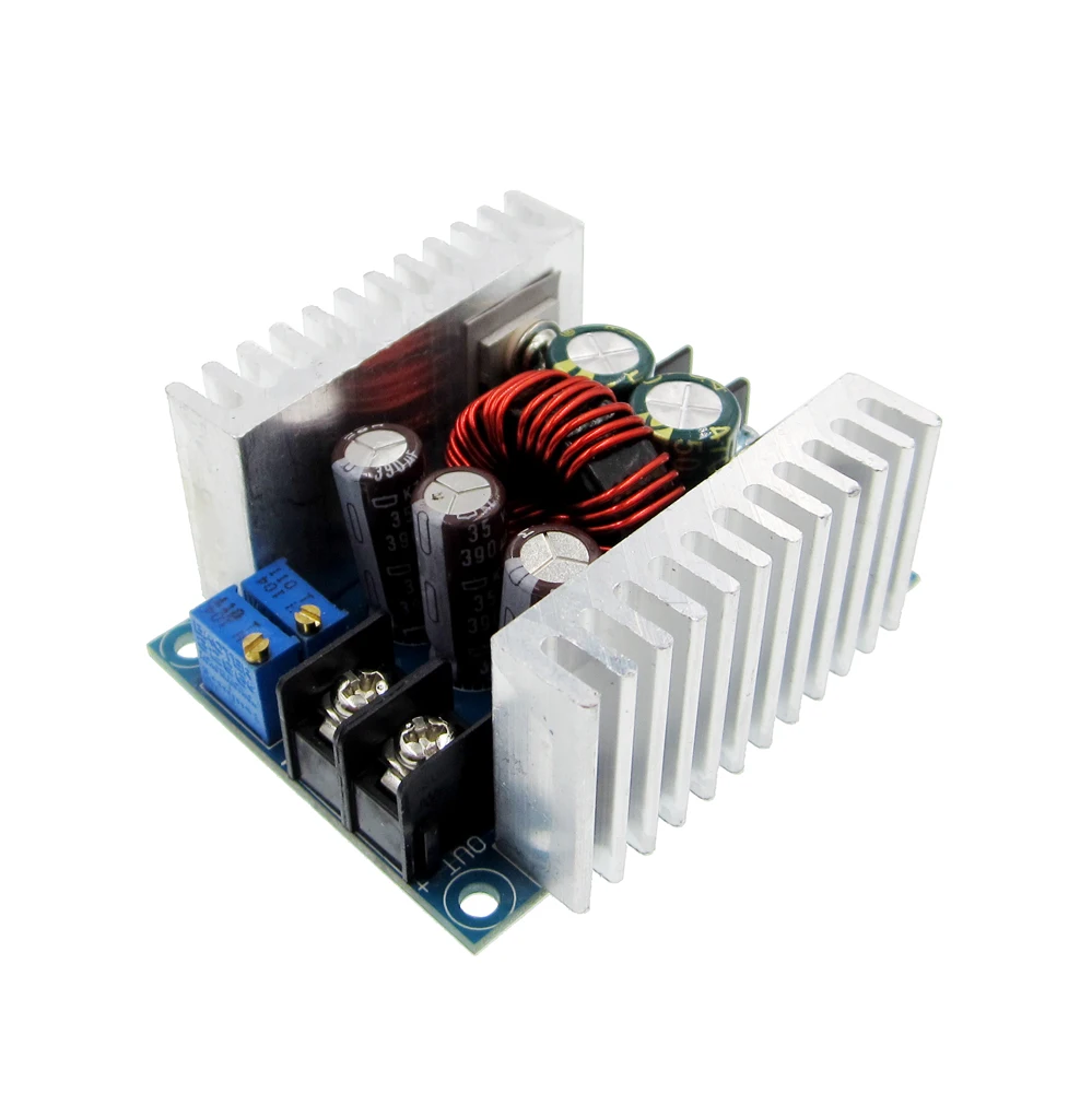 

300W 20A DC-DC Buck Converter Step Down Module Constant Current LED Driver Power Step Down Voltage Module Electrolytic Capacito