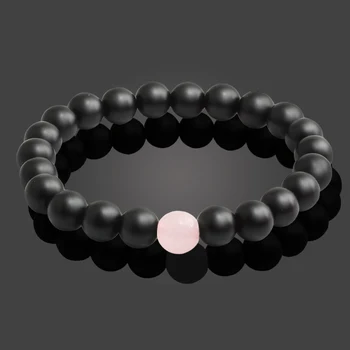 Bracelet En Pierre De Lave