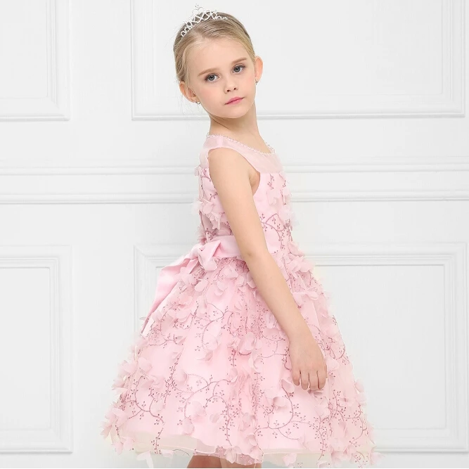New arrival 2015 Summer Flower Girl Dresses Romant...