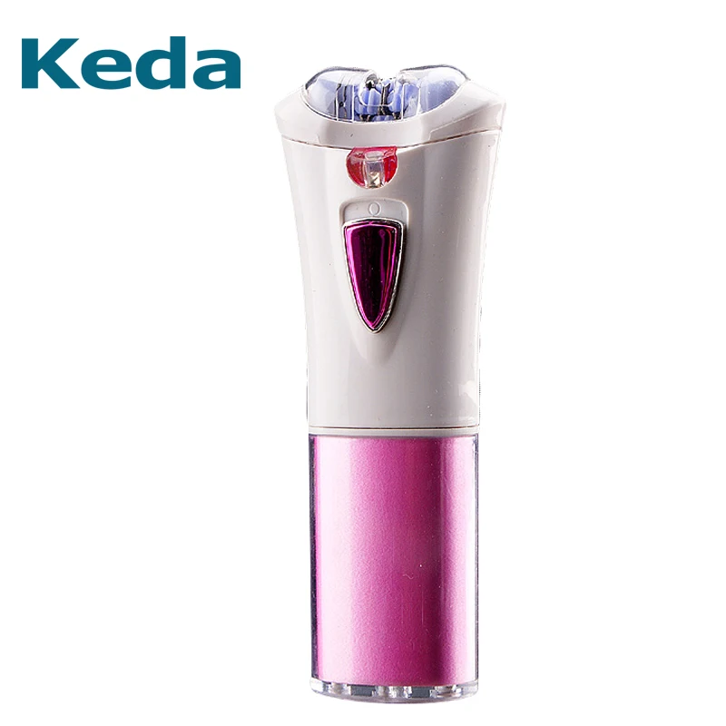

Brand Electric Depilador Epilator Epilation For Facial Leg Bikini Body Electric Effective Battery Powered High Quality FISHKIM