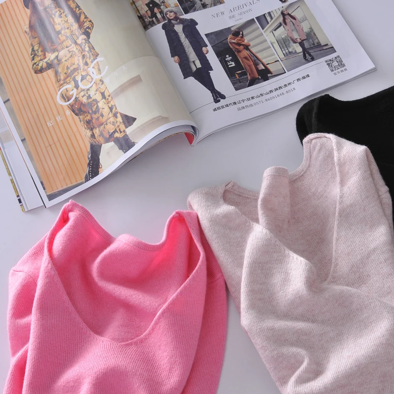 2020 Autumn and winter new Fshion and V-neck
