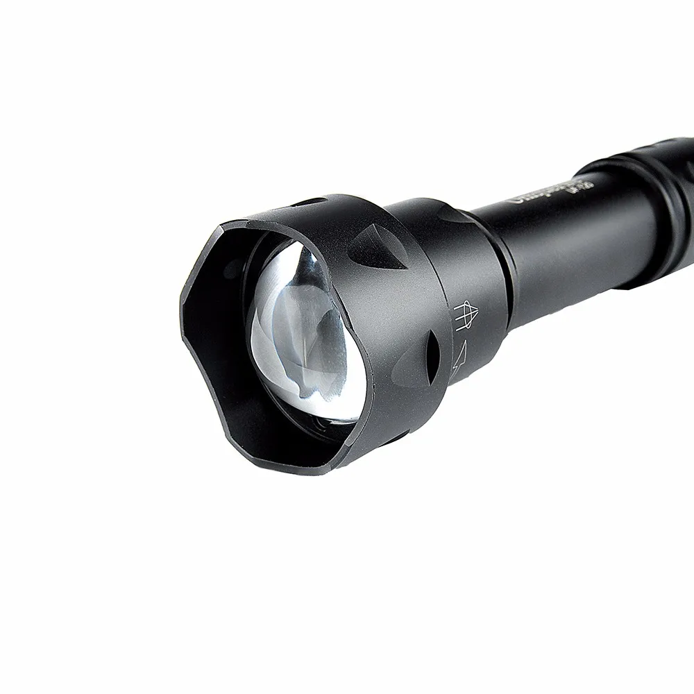 UniqueFire UF Flashlight T20 Upgrade RedGreenWhite Cree LED (5 Mode) ShootingHunting Torch Flashlight + Gun Mount1