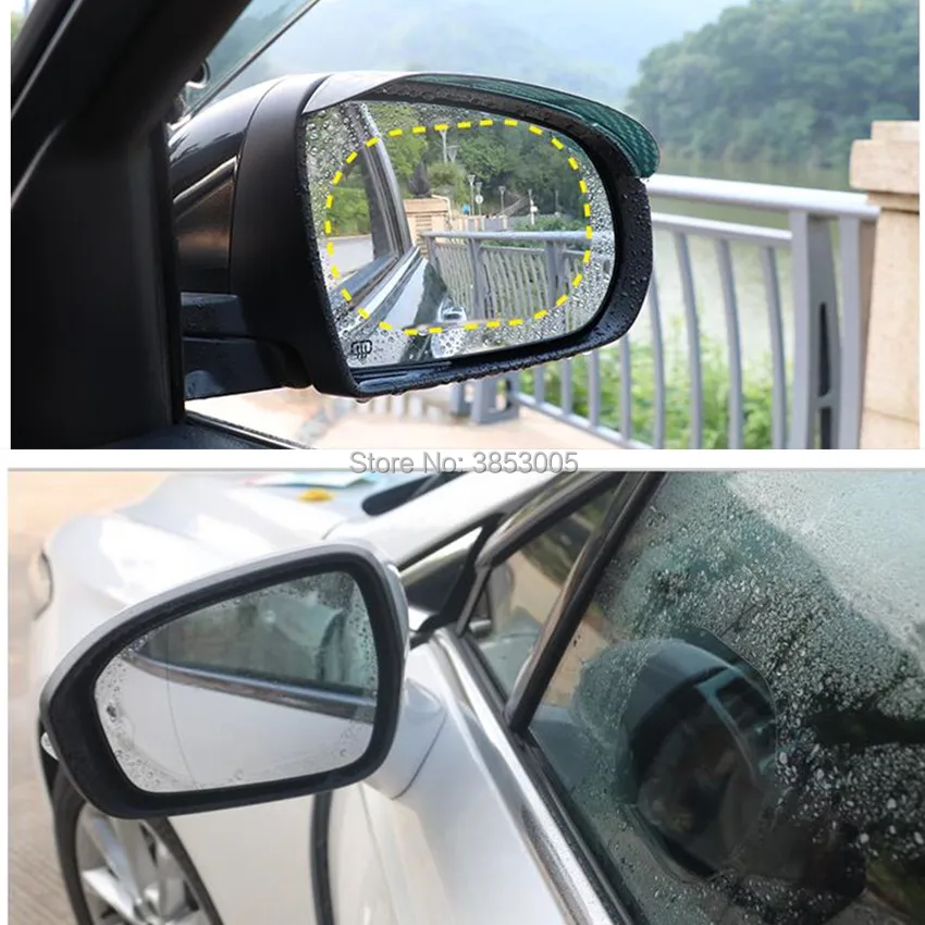 Заднего вида автомобиля зеркальная защитная пленка для автомобиля mercedes класс vauxhall astra mercedes Benz Renault scenic 2 volvo s90