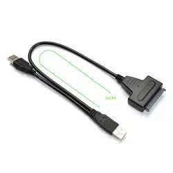 USB 2,0 на SATA 2,5/3,5 Кабель адаптер Micro переходник SATA для настольных ПК HDD жесткий диск