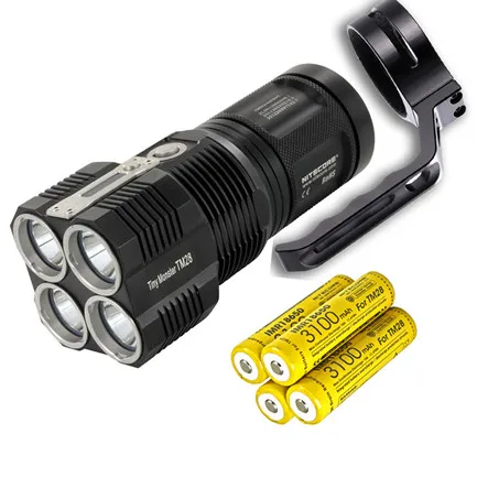 NITECORE TM28 крошечный Монстр Fashlight комплект 4* CREE XHP35 HI светодиодный Макс 6000лм 8 рабочих режимов расстояние луча 655 м NHM10 NBP68 - Испускаемый цвет: TM28 NHM10