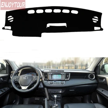 

For Toyota RAV4 X430 XV50 2013-2019 Car Styling Covers Dashmat Dash Mat Sun Shade Dashboard Cover RHD 2014 2015 2016 2017 2018