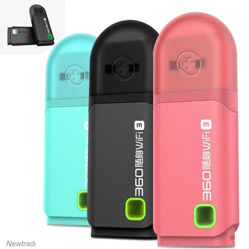 

New Original 360 Portable Mini Pocket WiFi 3 Wireless Network Router Best Price With China Post Free Shipping