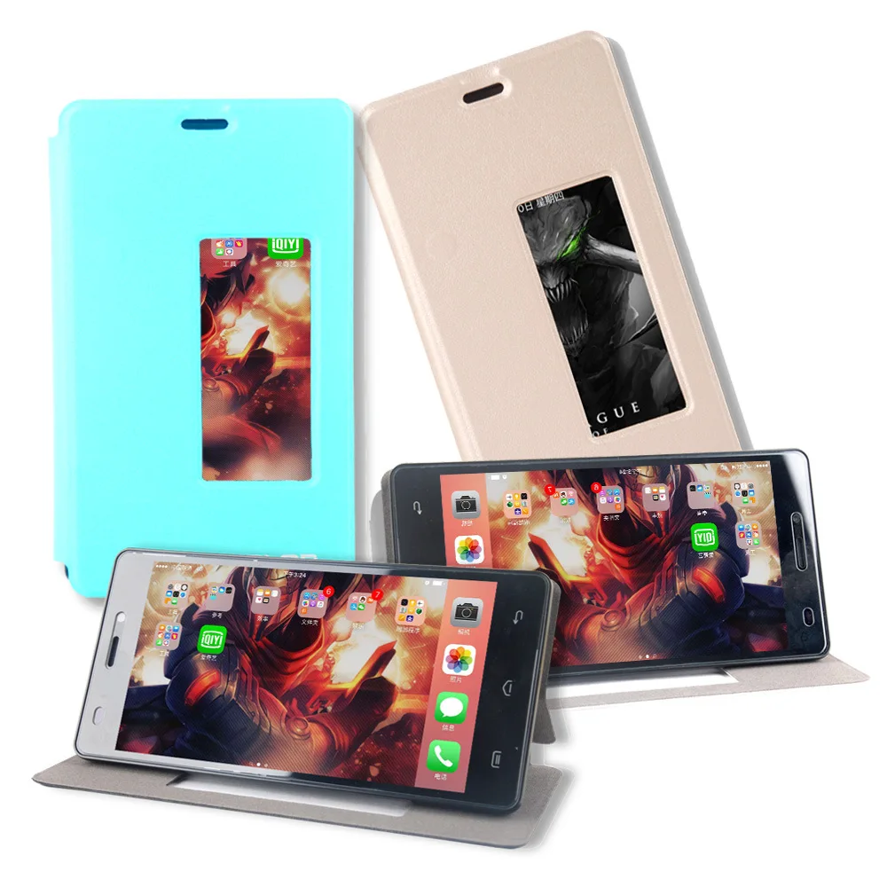 

luxury Leather voltage left and right flip with TPU inner shell case for Elephone P9000 for phone cases cover