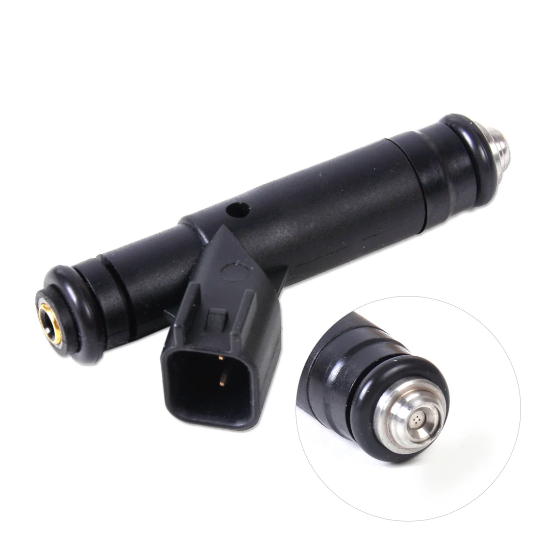 DWCX Flow Fuel Injector 4 Hole Nozzle for Jeep Cherokee Wrangler Flow Matched 4.0L 6 cylinder