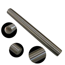 29,5 см скалка для помадки из нержавеющей стали для выпечки грубой глины ролик для пасты антипригарный пирог аксессуары