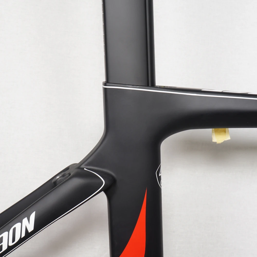 Perfect carbon road frame red and yellow bicycle carbon frame T1000 PF30 china road Bicycle frames V brake matte/glossy 3