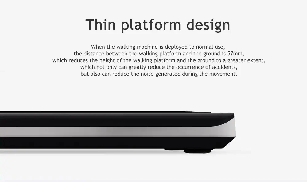 Xiao mi jia WalkingPad тренажер Складной бытовой неплоский протектор mi ll умное Управление скоростью подключения приложение Smart mi Home