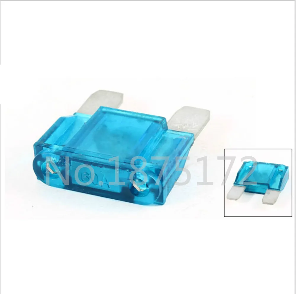 SZKDCE 10Pcs 60A 60 AMP Car MAXI Fuse Auto Car Boat Blade Fuses