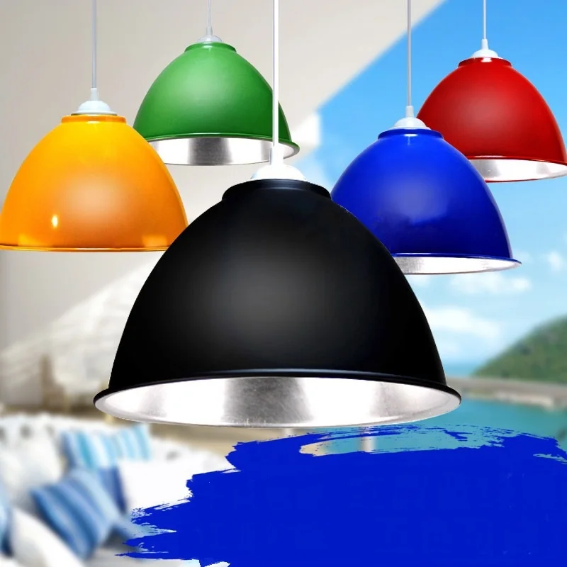 

FREE SHIPPING EMS and mining lamp cover lamp supermarket lamp red black blue fruit and vegetable pendant light FG672