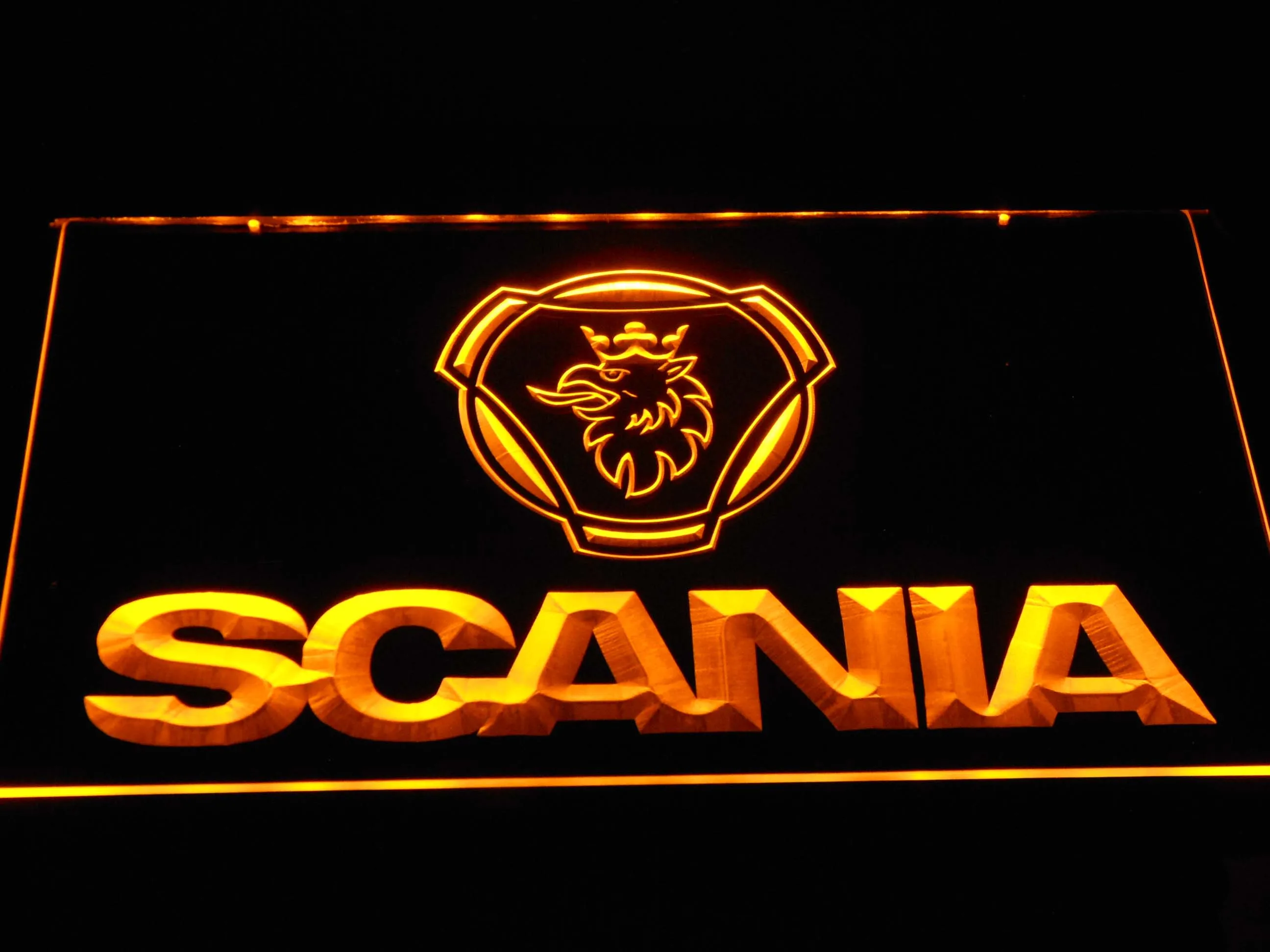 D393 автомобиль Scania грузовик светодиодный неоновый знак с переключателем вкл/выкл