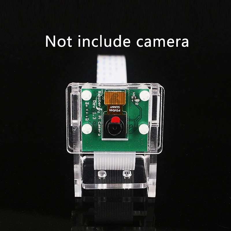 Ov5647 мини-камера акриловый держатель прозрачный кронштейн веб-камеры для Raspberry Pi 3 камеры