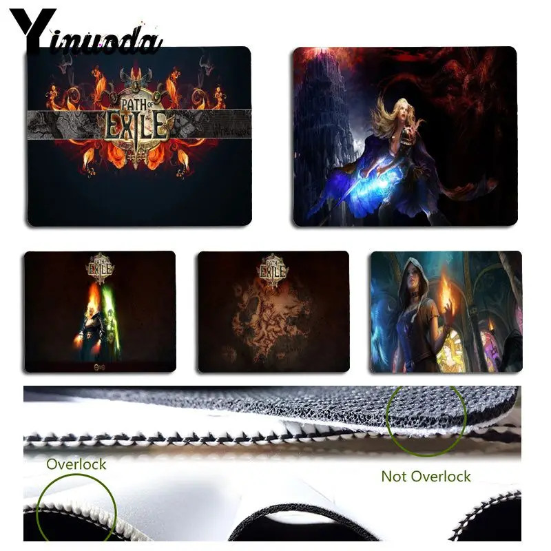 

Yinuoda In Stocked Path Of Exile Unique Desktop Pad Game Mousepad Size for Size for 180x220x2mm and 250x290x2mm Small Mousepad