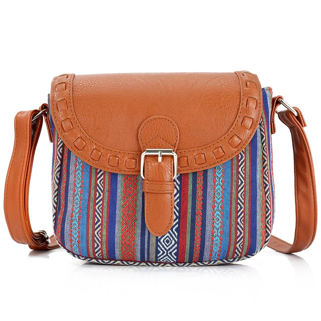 2017 Vintage Blue Stripe Boho Aztec Tribal Female Clutch Women 2017 Vintage Blue Stripe Boho Aztec Tribal Female Clutch Women Crossbody Bag Las Shoulder With
