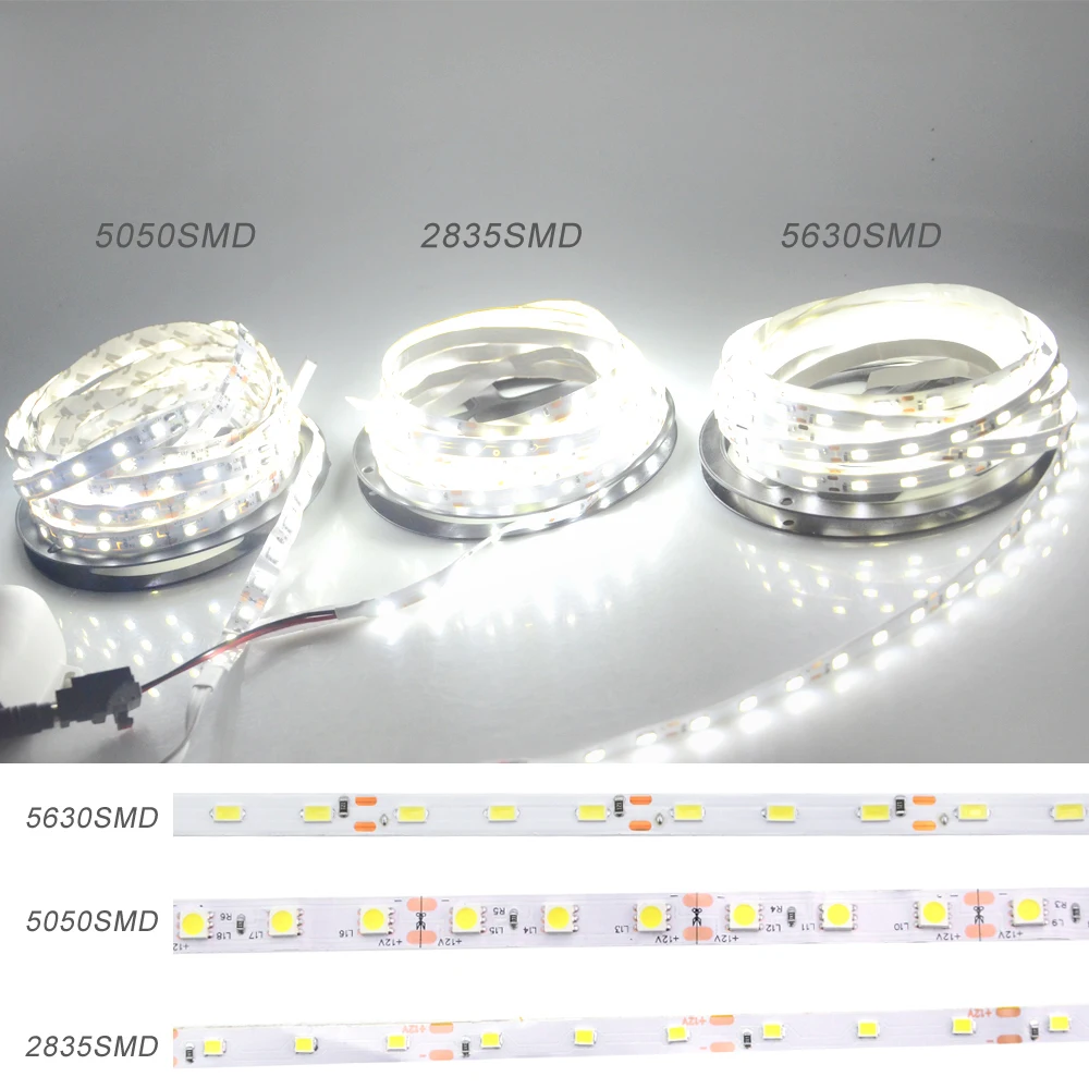 Светодиодная лента DC12V лента 5 м RGB струнный светильник 5630 5050 3528 SMD Fite De Led Riras лампа 300 светодиодов для украшения рождества