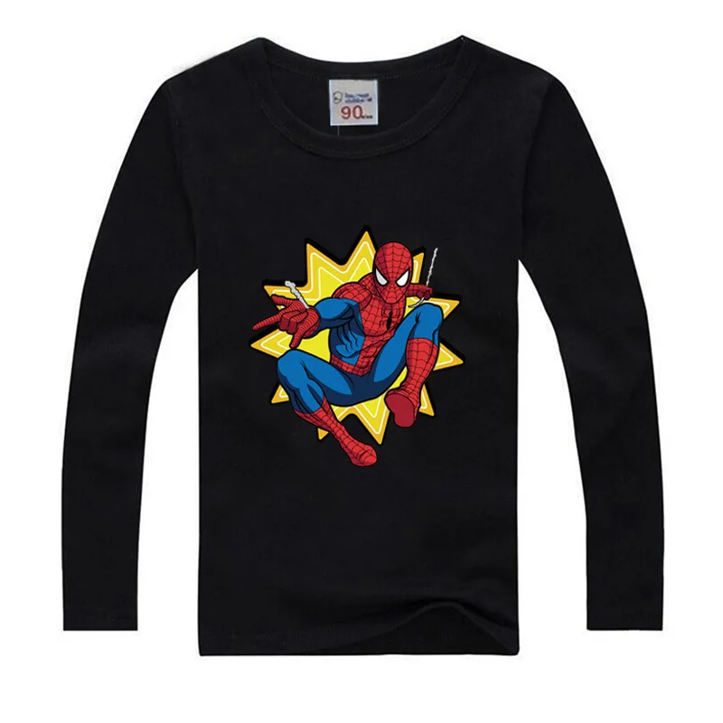 

Boys Summer Clothes Children T shirts 2018 Brand Tee Shirt Fille Cotton Tops Kids Clothing Spiderman Pattern Baby Boy T-shirts
