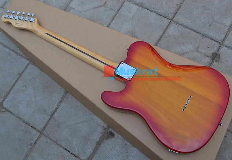 Заводская электрогитара TL Elm body CS color 6 string музыкальный инструмент гитара ra аксессуары