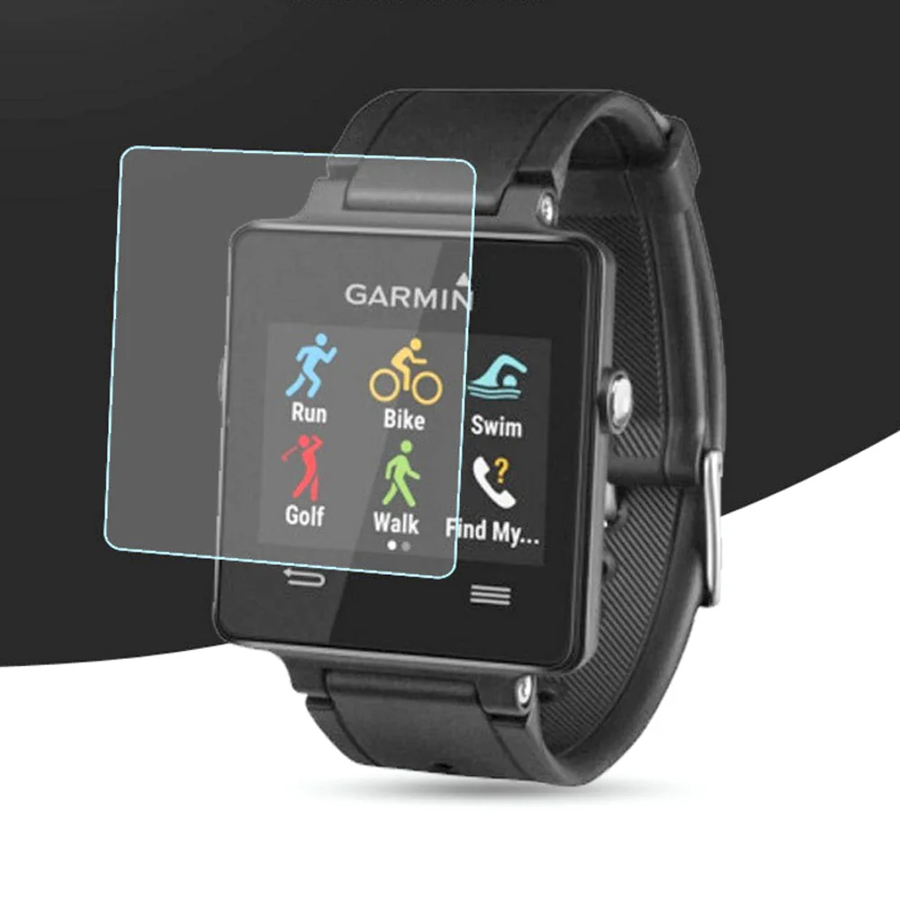 

3PCS Anti-scratch Soft TPU Protective Film For Garmin Vivoactive Smart Watch Full Screen Protector Cover