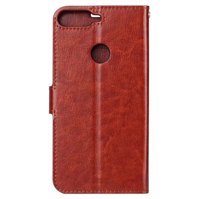 New For Huawei Y6 2018 PU Leather Case For Huawei Y6 2018 Case Filp Wallet Cover Silicone Fundas Card Slot Stand Phone Cases (22)