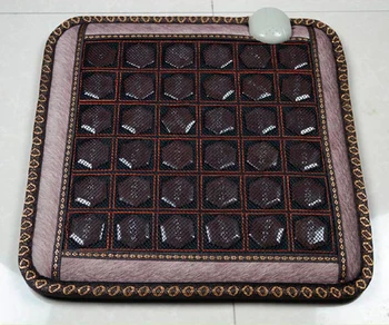 

Tourmaline Jad Pad Free Shipping with Ochre Heathy Heating Massage Pad for Home Office, Far Inrared Thermal Mattress