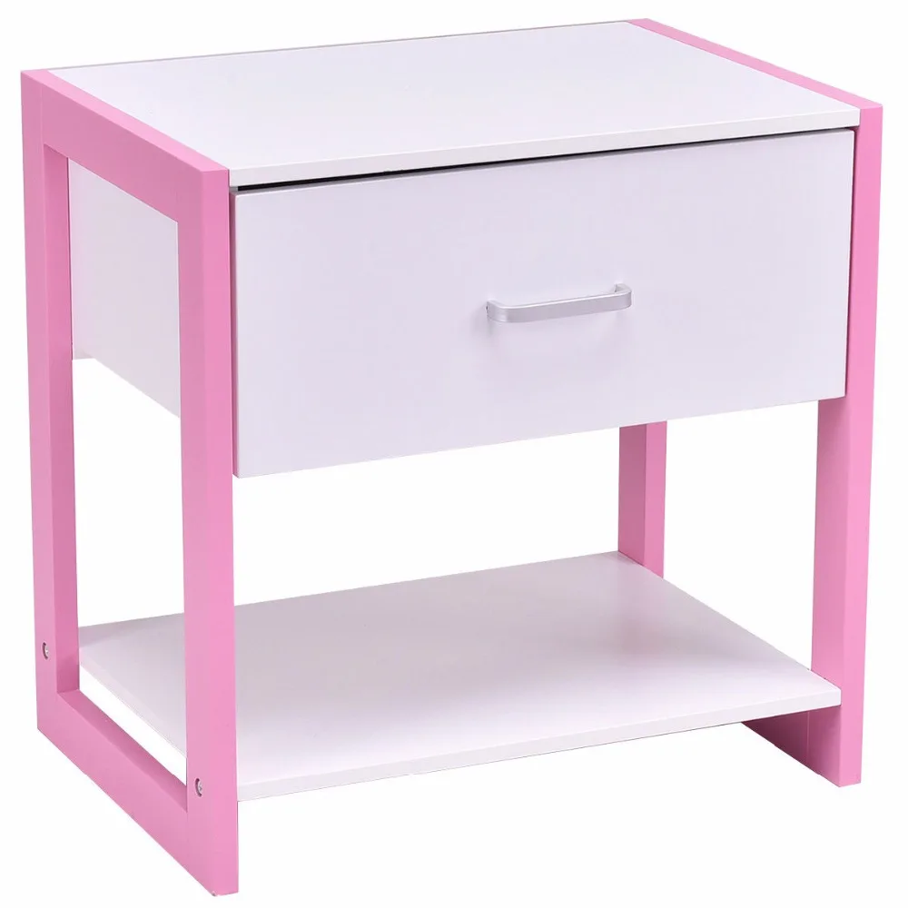 Goplus Nightstand Modern Square End Table Cabinet Bedside Home Furniture Drawer Open Shelf Storage Side Coffee Table HW56199 Goplus Nightstand Modern Square End Table Cabinet Bedside Home Furniture Drawer Open Shelf Storage Side Coffee Table HW56199