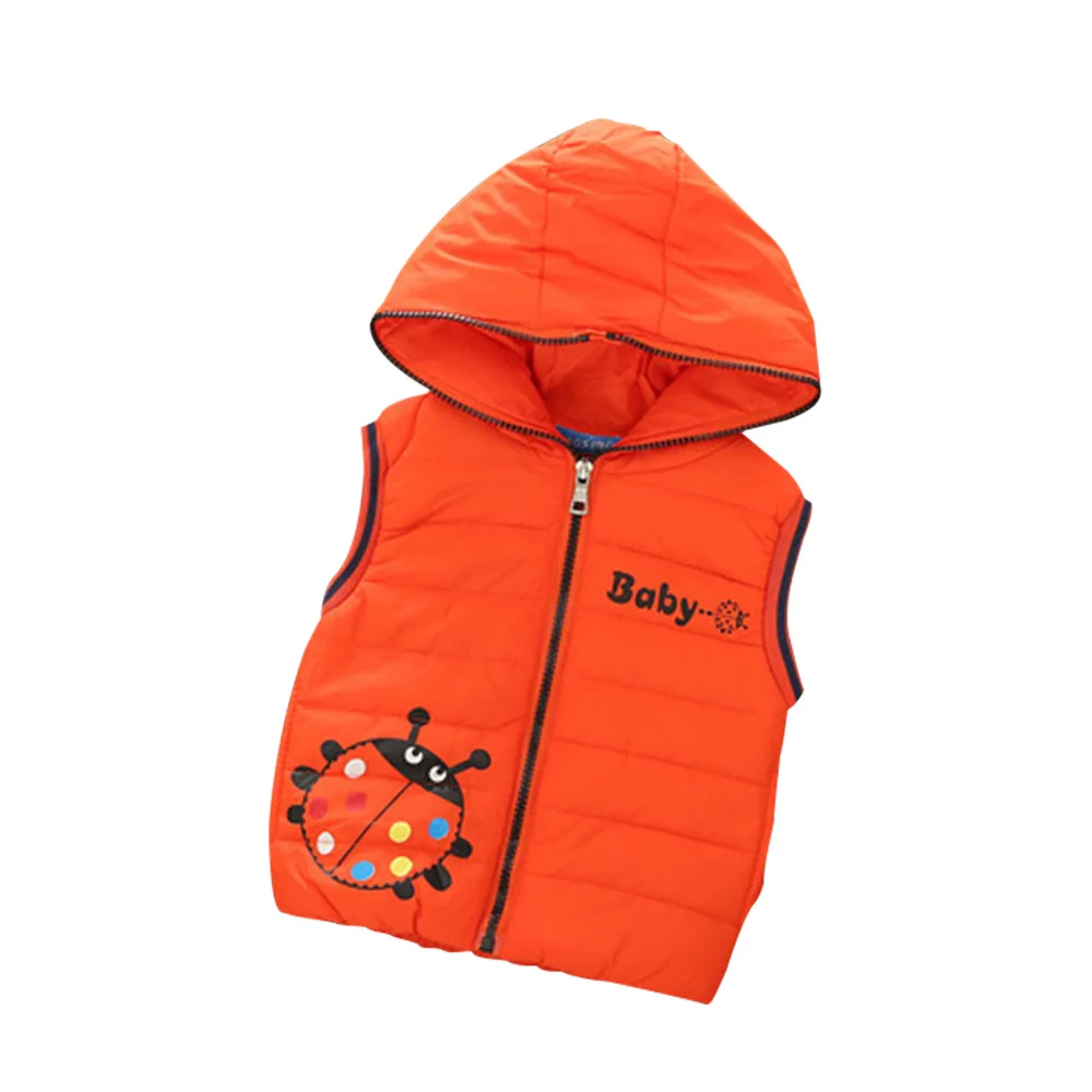 2018 New Baby Boy Vest Children Outerwear Autumn Kids Clothes Coat