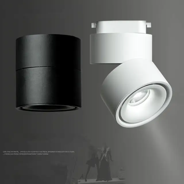 Us 20 62 25 Off Modern Track Light Led Rail Lamp 7w 10w 12w Surface Mounted Lighting Fixture 360 Degree Rotation Cloth Aisle In Us 20 62 25 Off Modern Track Light Led Rail Lamp 7w 10w 12w Surface Mounted Lighting Fixture 360 Degree Rotation Cloth Aisle In