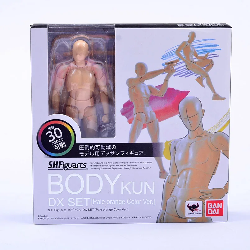 13-14 см SHF SHFiguarts Body Kun/Body Chan Archetype HE/SHE Ver ПВХ фигурка манекен Коллекционная модель игрушки куклы дети - Цвет: B