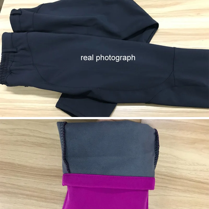LoClimb de invierno pantalones de senderismo de lana de las mujeres Softshell pantalones al aire libre pantalones de esquí de montaña/Camping/Trekking impermeable pantalones AW195 LoClimb de invierno pantalones de senderismo de lana de las mujeres Softshell pantalones al aire libre pantalones de esquí de montaña/Camping/Trekking impermeable pantalones AW195