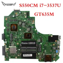 For ASUS A56C S550CM S56C S550C Laptop Motherboard i7 CPU on board Mainboard K56CM rev2.0 mainboard 100% tested