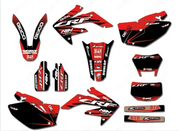 

MX Dirtbike Graphics Stickers Kit Decals For Honda CRF250X 2004-2016