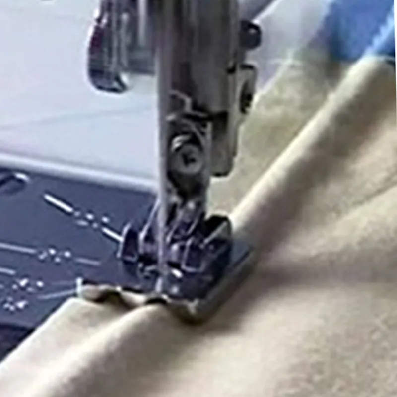 OTOTEC Piedino per tricot, con attacco basso, compatibile con Alfa, Singer, Brother, Silvercrest e altro, in metallo, ideale per materiali elasticizzati e maglieria, 2 pezzi