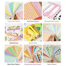 

160sheets/designs of Paper Photo Frame Sticker For Instax Mini 25/7s/8 Fuji Film Decoration