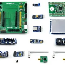 Open32F3-D посылка B = ST официальный STM32F3DISCOVERY STM32F303VCT6 ARM Cortex-M4 STM32 макетная плата+ 3," сенсорный ЖК-дисплей+ 12 модули