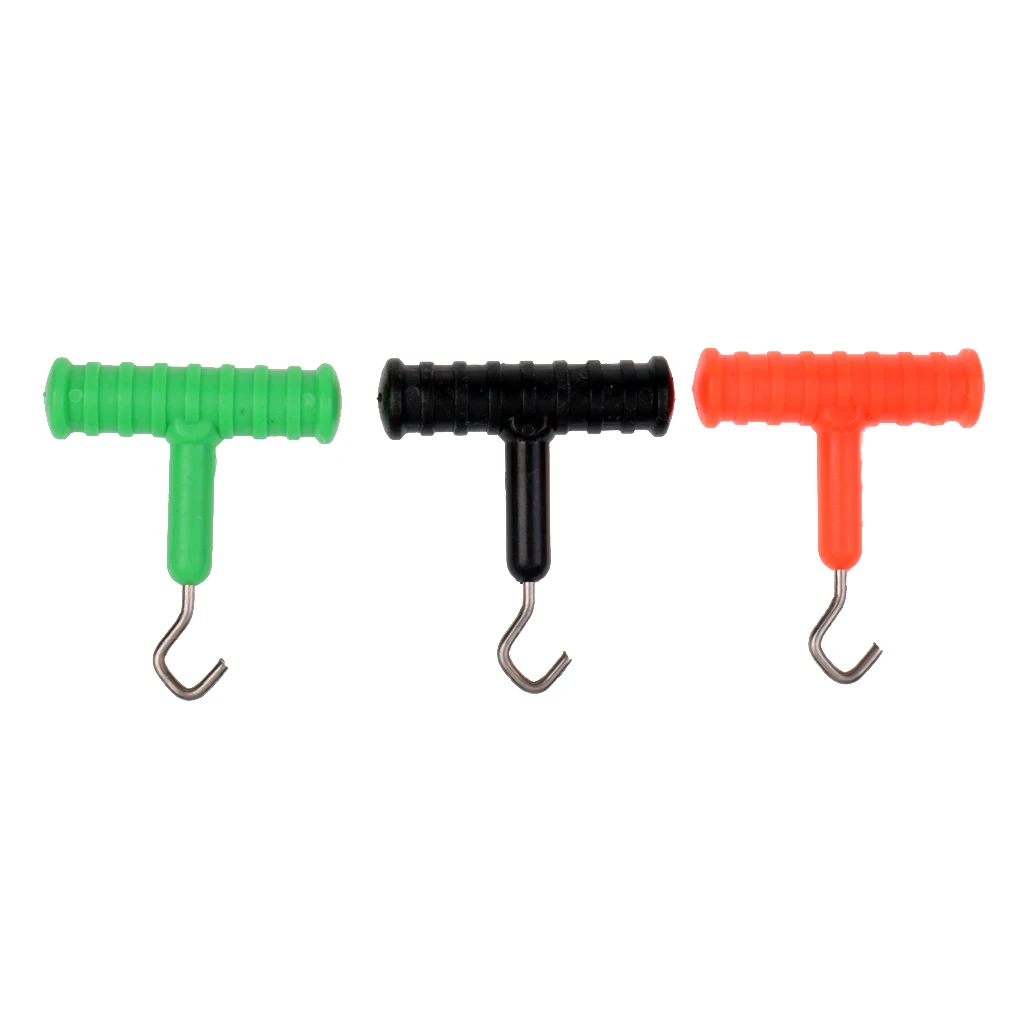 

3 Pieces Carp Fishing Knot Puller Tool Rig Making Tool Sea Fishing Hair Rig Fishing Tool Accessories