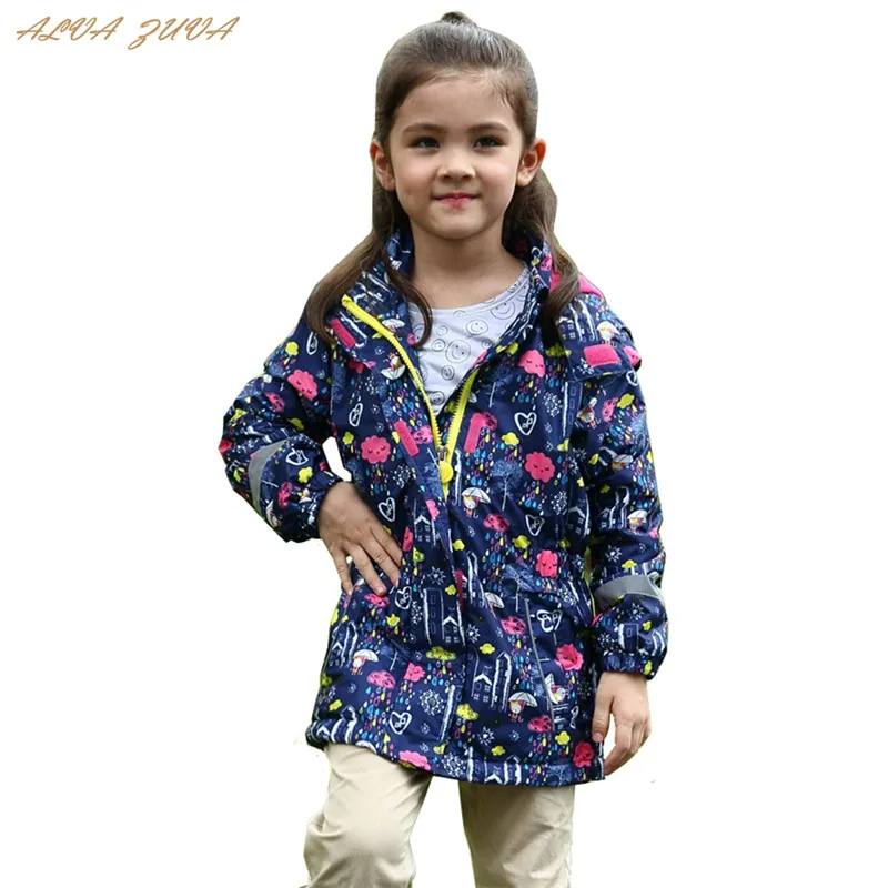 

Girls Jackets 2018 Autumn Winter Children Warm Polar Fleece Jackets For Girls Waterproof Windbreaker Kids Outerwear Coat Cyy258