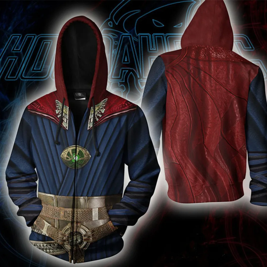 

Doctor Strange Cosplay Avengers: Infinity War Anime Hoodie Costume Sweatshirt Jacket Coats Men Women New