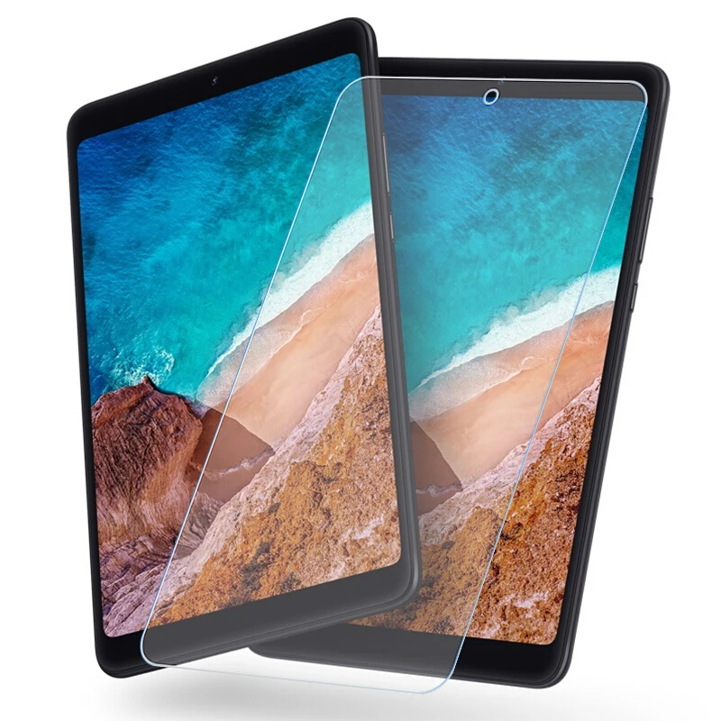 2.5D Закаленное стекло для Xiaomi Mi Pad 4 полное покрытие Защита экрана Plus HD прозрачная