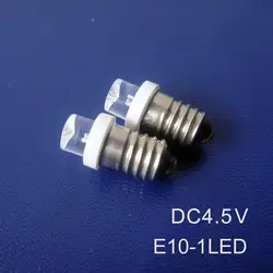 Высокое качество DC4.5V LED E10 Предупреждение фонари, e10 светодиодные лампы E10 светодиодные индикаторы, СВЕТОДИОДНЫЙ Прибор огни Бесплатная