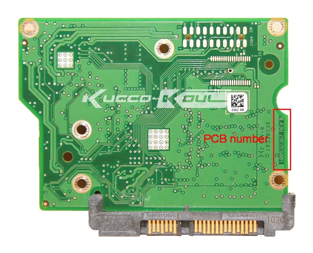 hard drive parts pcb logic board printed circuit board 100532367 for