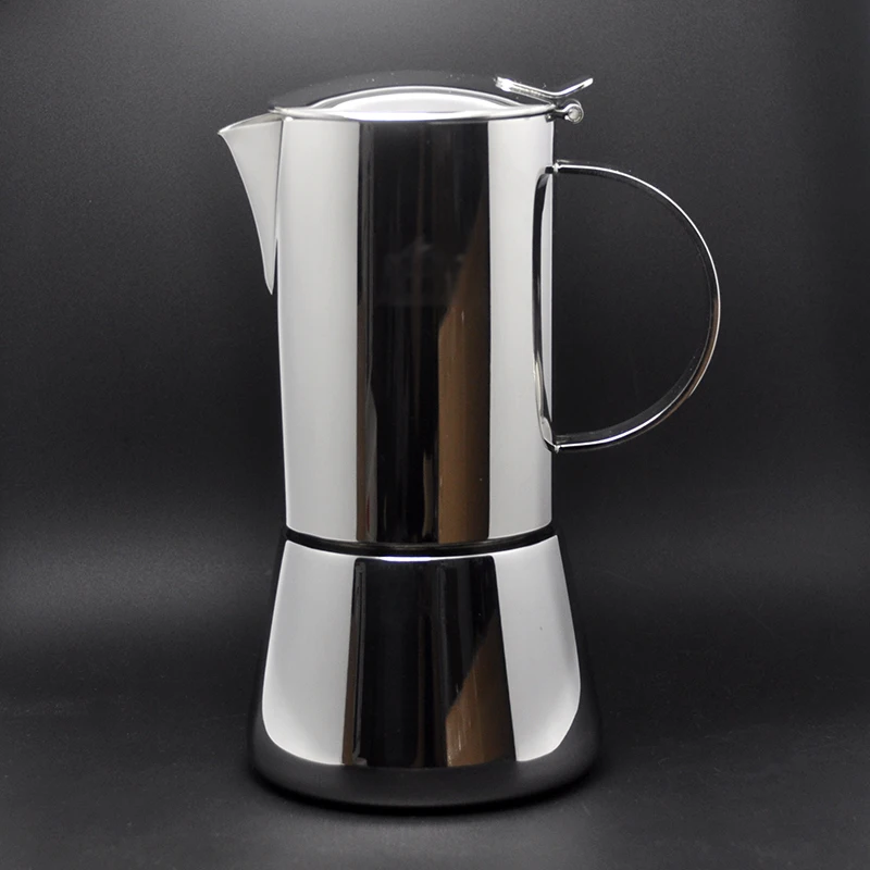 Authentic Italian stainless steel Mocha pot Italian espresso coffee