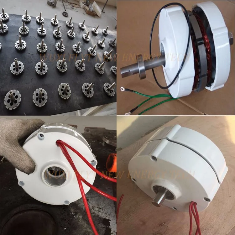 Geradores de Baixa Nominal de Rotação com o Controlador Chegada Nova v Ímã Permanente Velocidade Livre 200 w 24 7 High Quality magnet generator