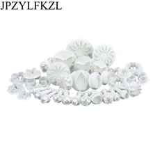 33 шт. наборы для выпечки DIY помадка форма для торта Сахар ремесло набор для украшения печенья Форма для глазури плунжерный резак инструмент для украшения торта инструменты