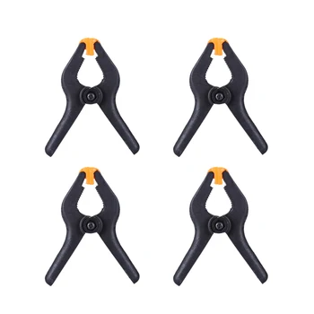 

4pcs/lot 3inch Plastic Woodworking Clamp A-type Spring Clip Spring Clamps For Woodworking Picture Framing Tools