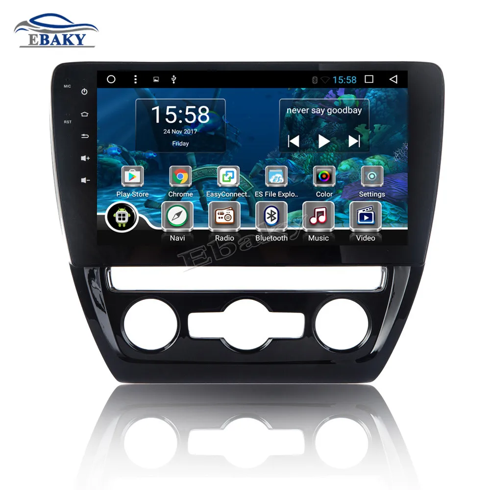Clearance NaviTopia 10.1inch 1GB/2GB RAM Quad Core/Octa Core Android 7.1/8.1 Car DVD Radio for VW Sagitar 2012 2013 2014 2015 GPS/wifi/map 2